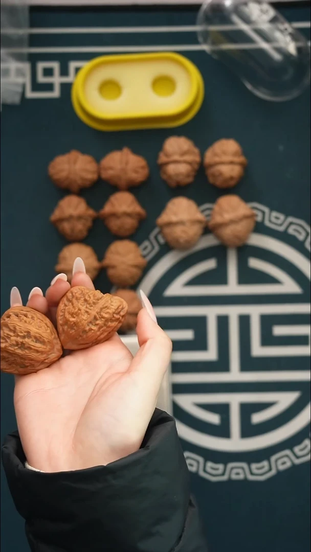 吊坠文玩核桃元*丶红锦鲤