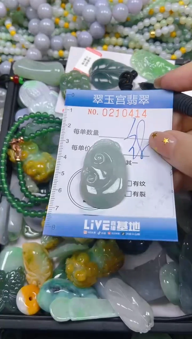 颈饰未镶嵌翡翠闪购C0210414