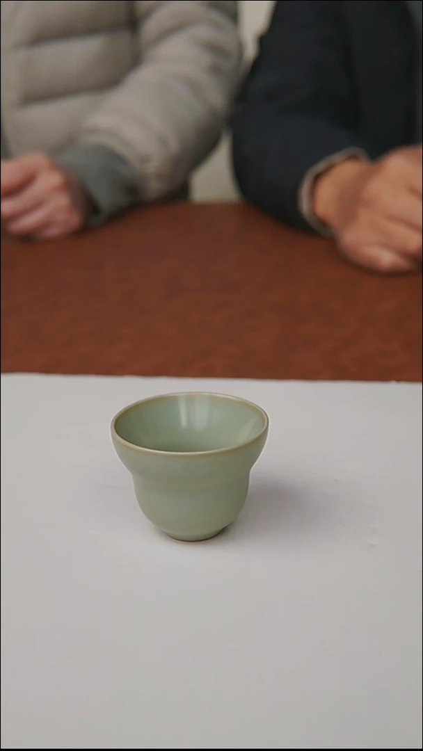 杯子瓷富山严选汝瓷，小葫芦