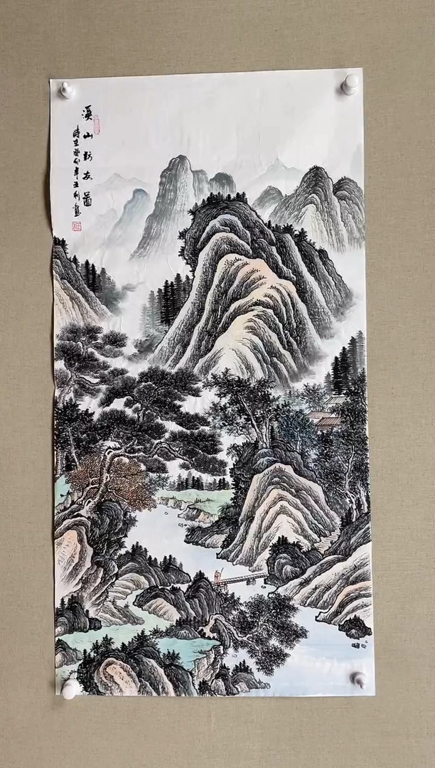 国画138*68 王利王利王利王利王利