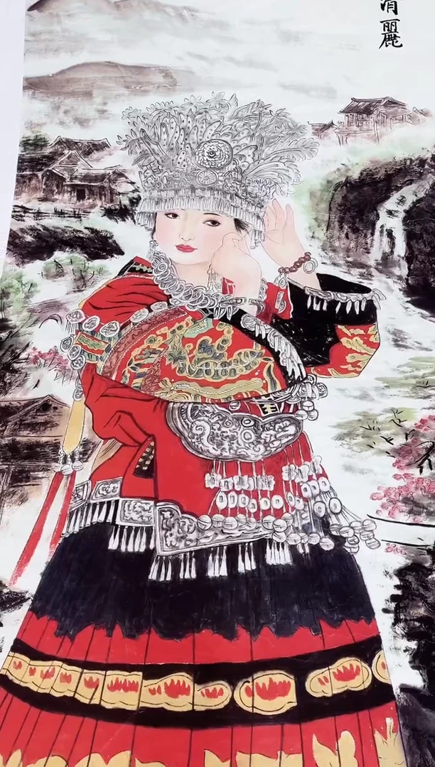 国画九霄甄选国画作品zhb031