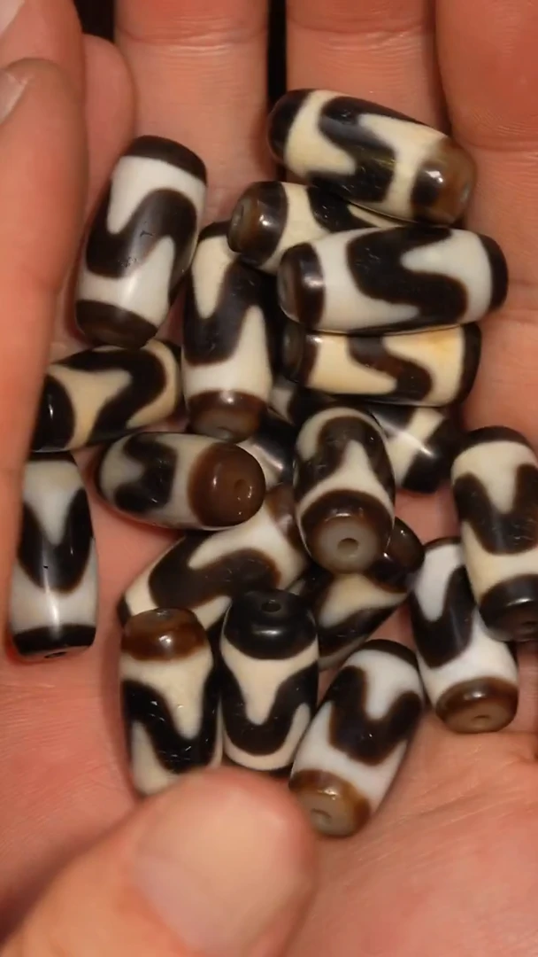 未镶嵌颈饰玛瑙/玉髓多样性发其一，DIY一