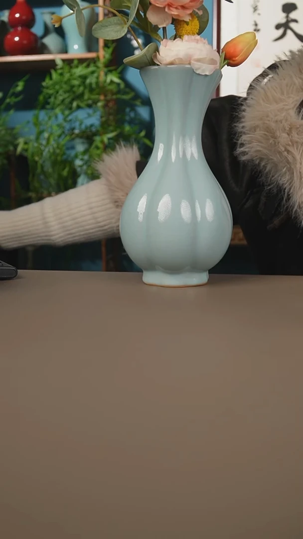 天青海棠瓶微暇22