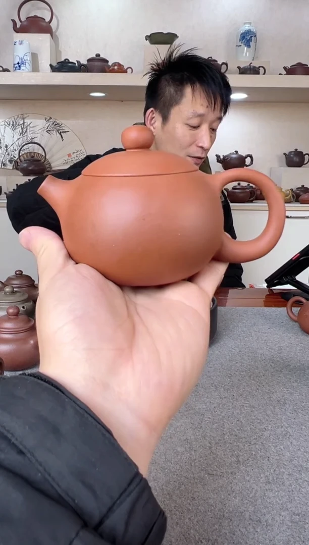 【闪购商品】紫砂茶壶西施壶 紫泥 半手工