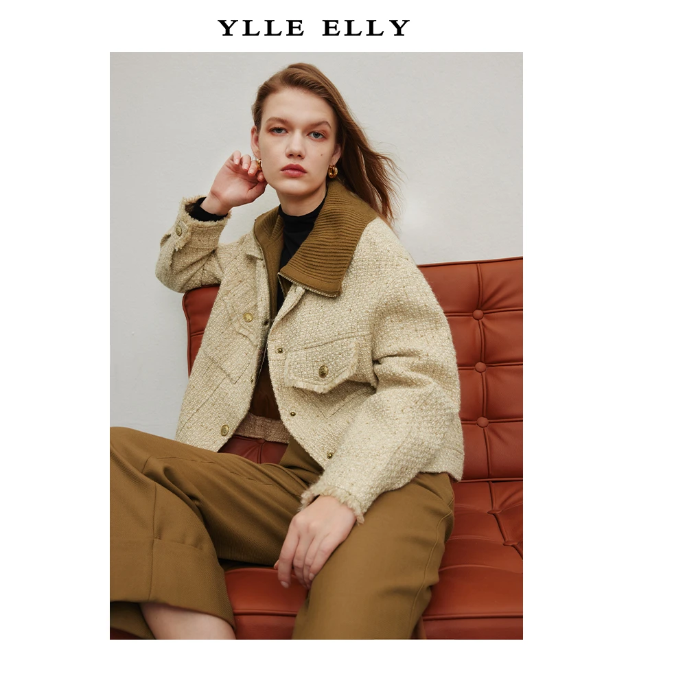 【曼德诗】2024秋冬设计新款鸭绒羽绒服外套Y427302131