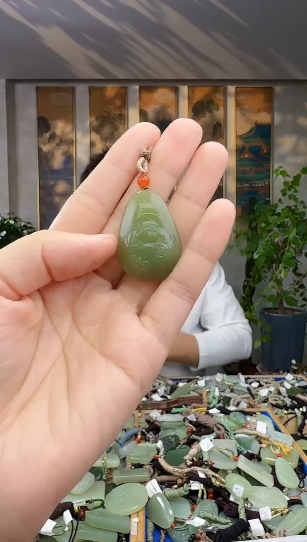 未镶嵌和田玉挂件拍一发一