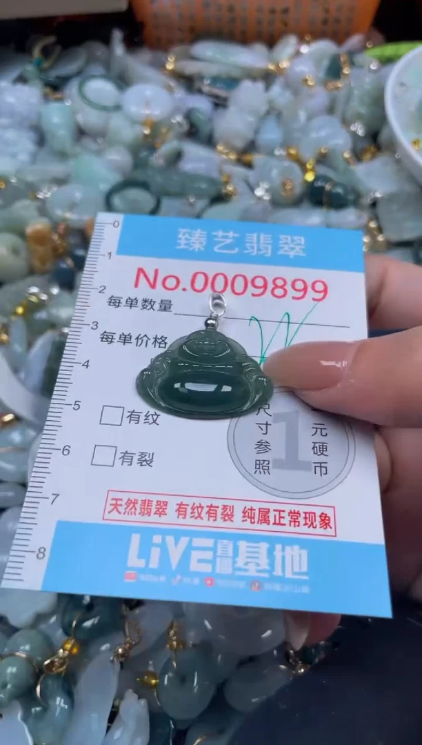 颈饰未镶嵌翡翠9899
