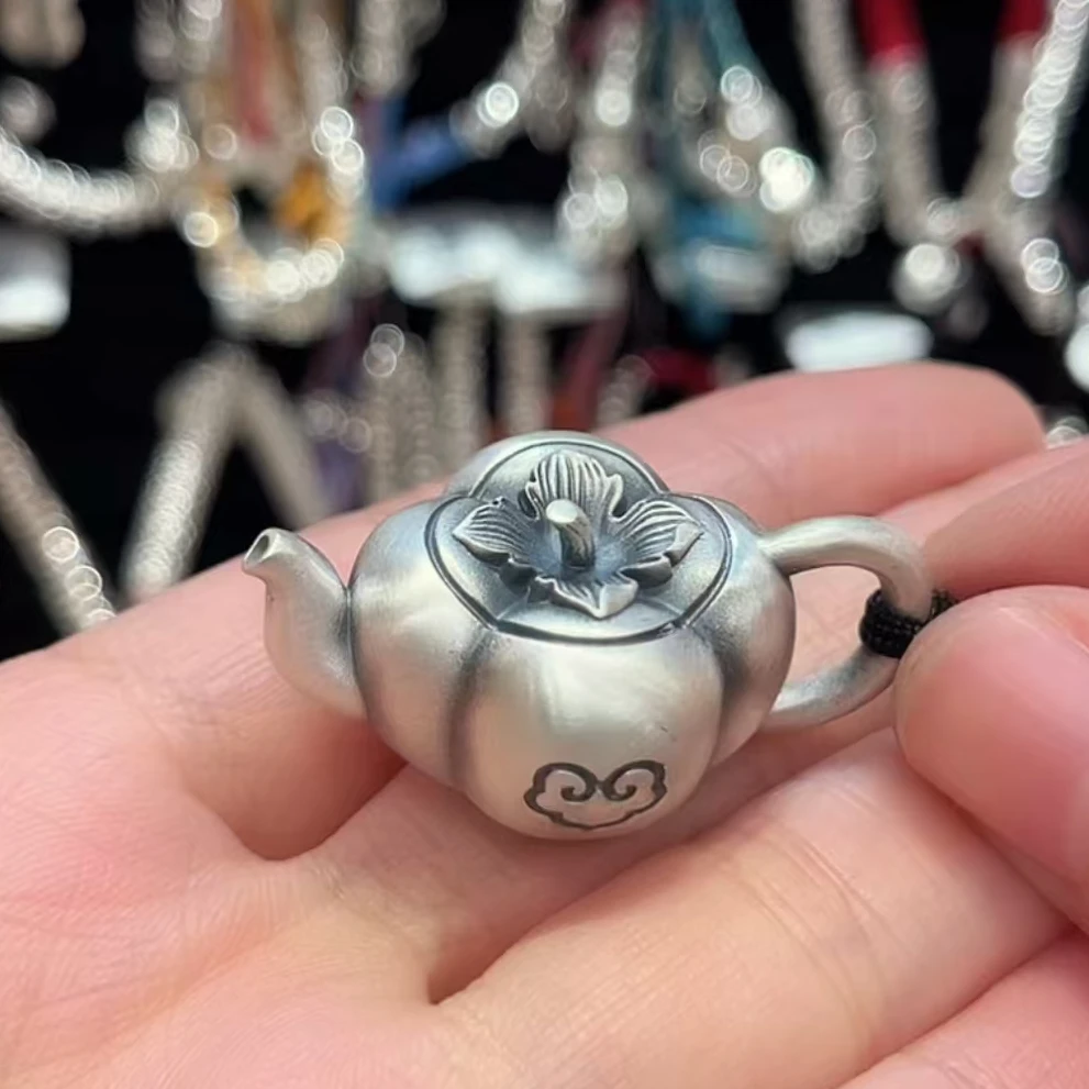 足银银制品 菜百首饰 足银摆件 路