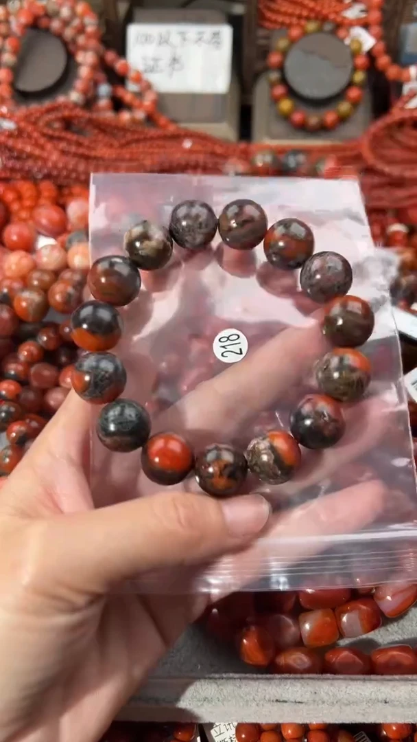 南红玛瑙手串未镶嵌15