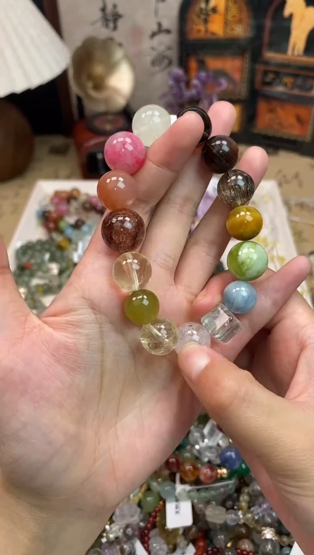 未镶嵌手链水晶398
