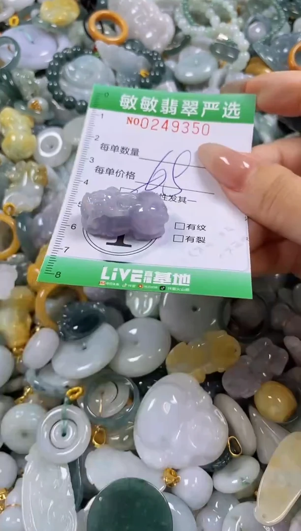 翡翠未镶嵌颈饰闪购0249350多样性发其一