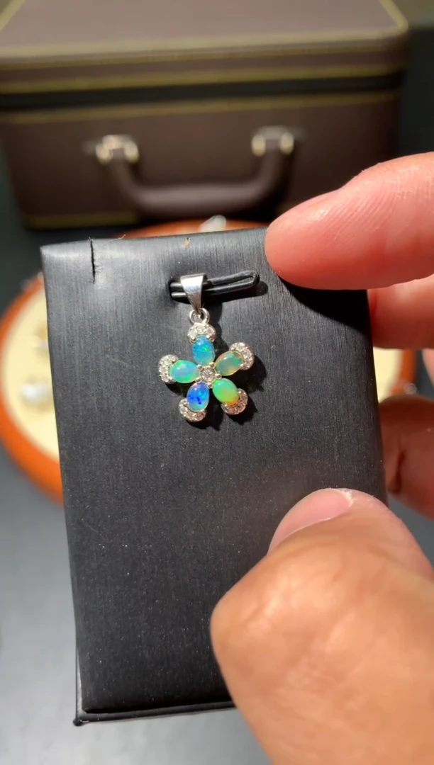 未镶嵌欧泊颈饰F42【多样性发其一】