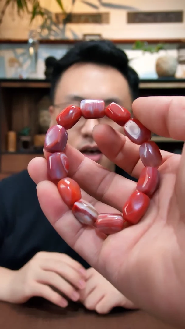 未镶嵌手串南红玛瑙南红随型手串ZD