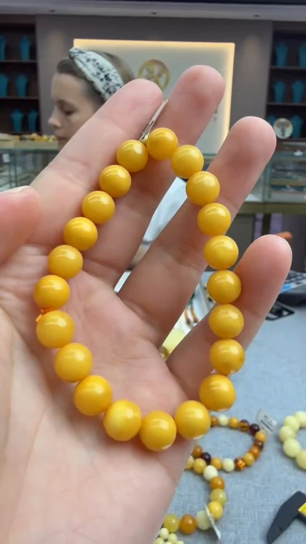 手链琥珀未镶嵌449秒拍号假一罚三