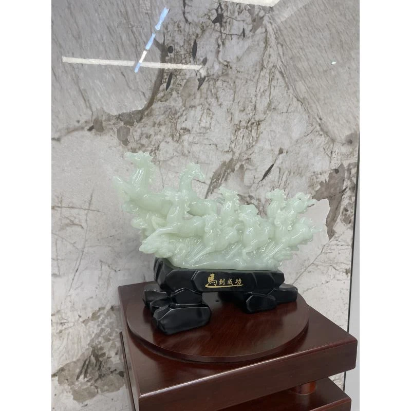 办公室装饰高档开业乔迁礼品创意玄关精美摆设（46.5*15.5*33）