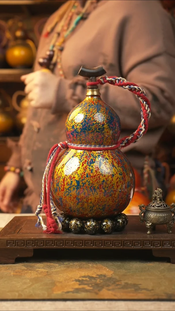 265大漆一物一拍记葫堂出品【不带手串】