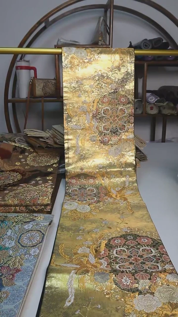 【闪购商品】织绣西阵织六通宝相花