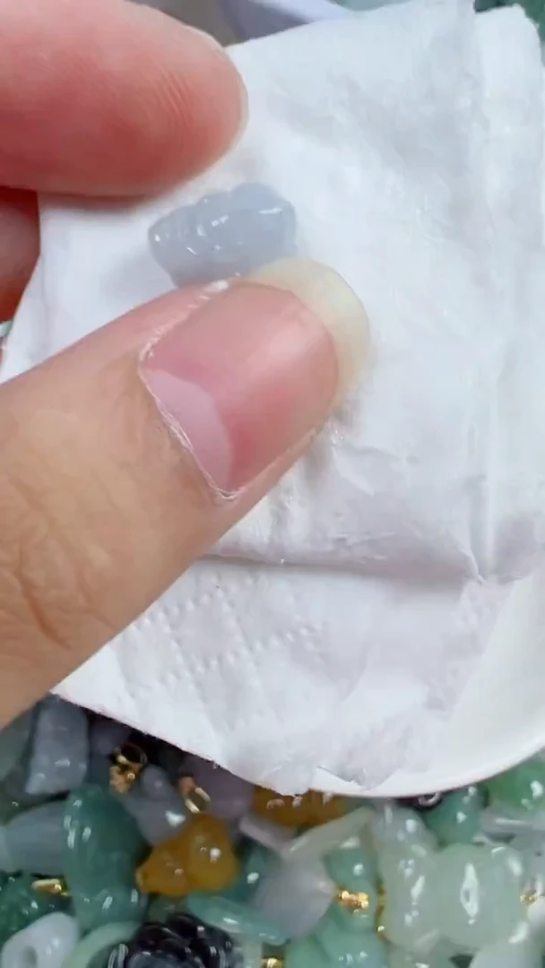 散珠翡翠537号链接，A货翡翠