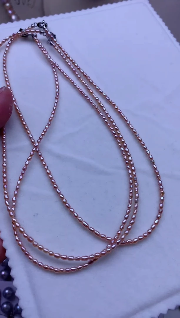 【闪购商品】淡水珍珠项链合金多发其一