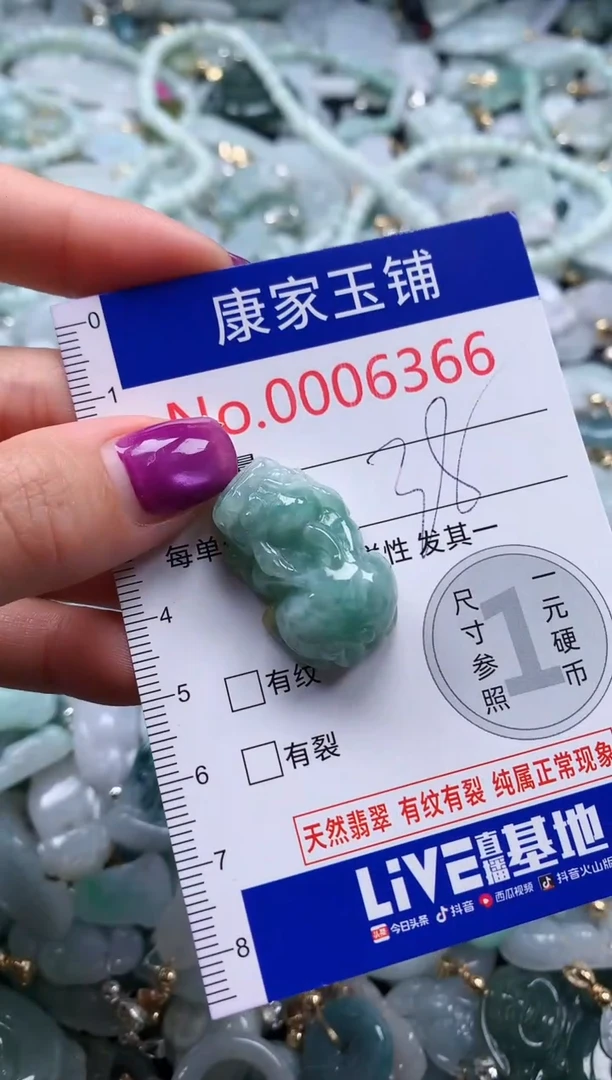 颈饰未镶嵌翡翠6366