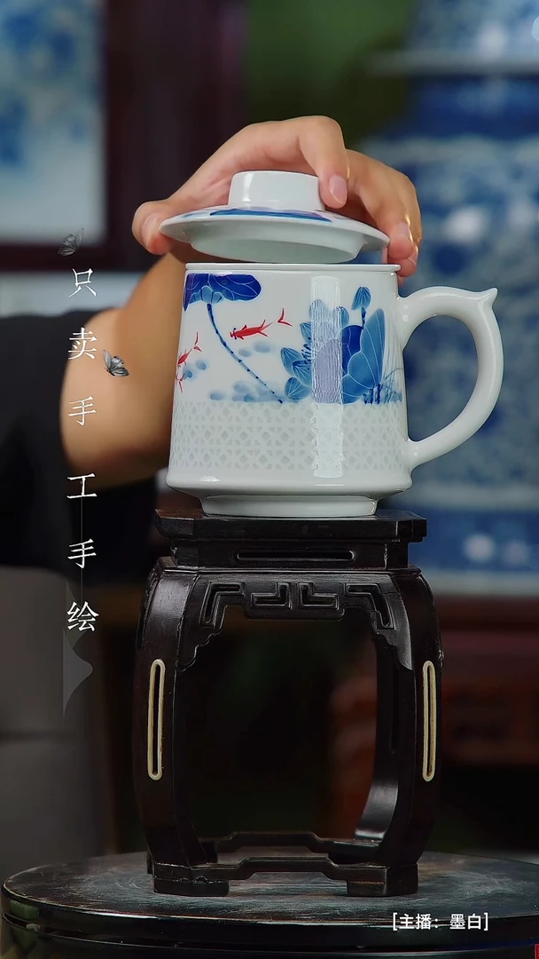 瓷片景德镇手工手绘陶瓷