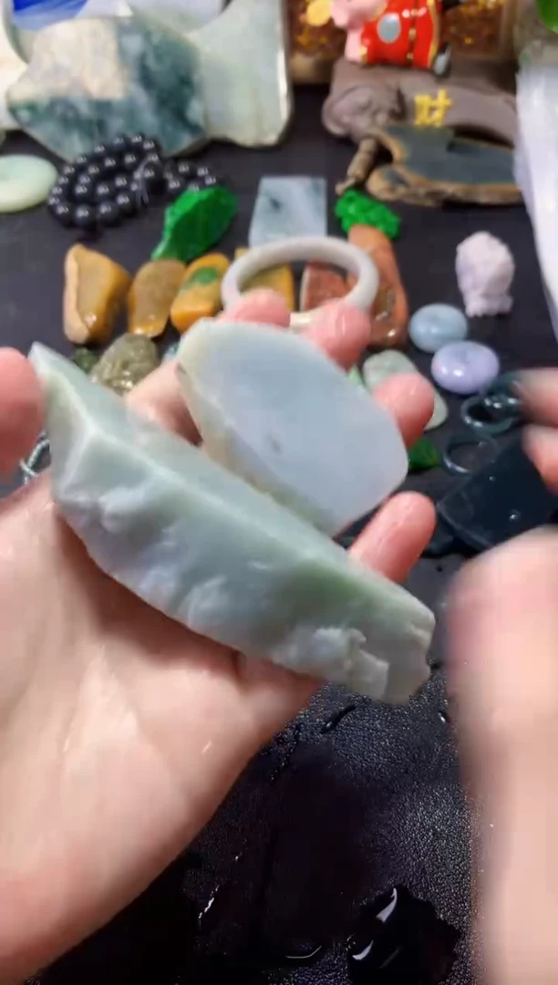 翡翠未镶嵌颈饰102天然翡翠