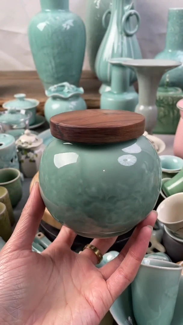 【闪购商品】特价福利 微瑕 慧仙青瓷