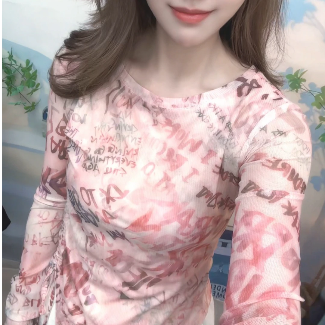 夏日必备 网纱上衣，百搭 显白年轻 拍照好看