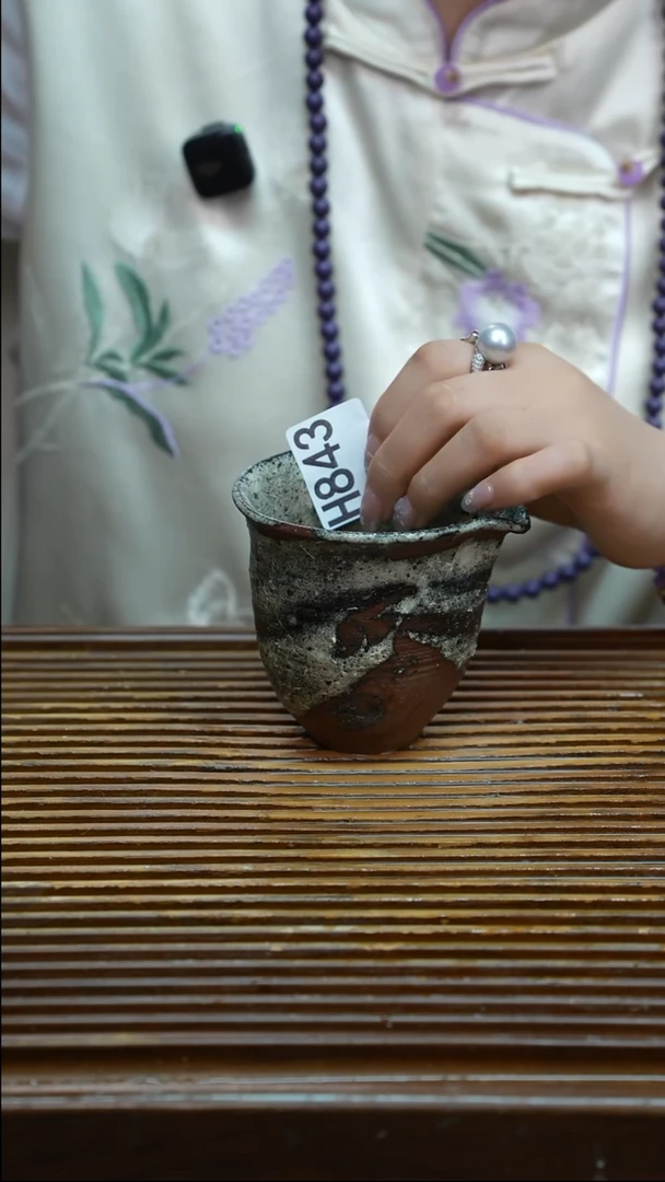万古烧粗陶手工茶具