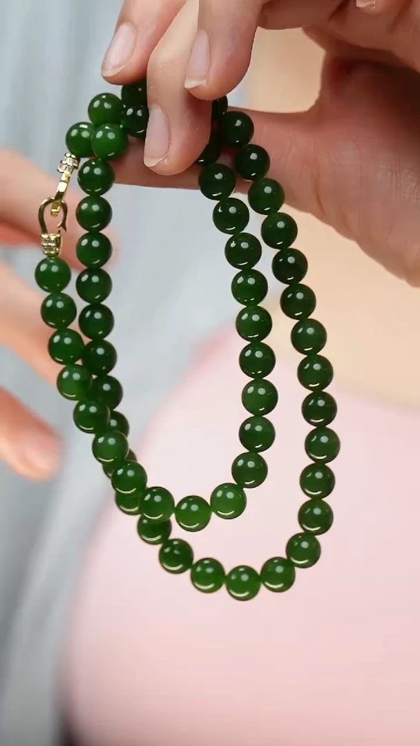 项链未镶嵌和田玉（碧玉）1