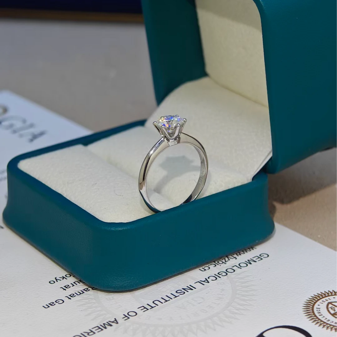 圣罗珠宝 T家同款六爪钻戒