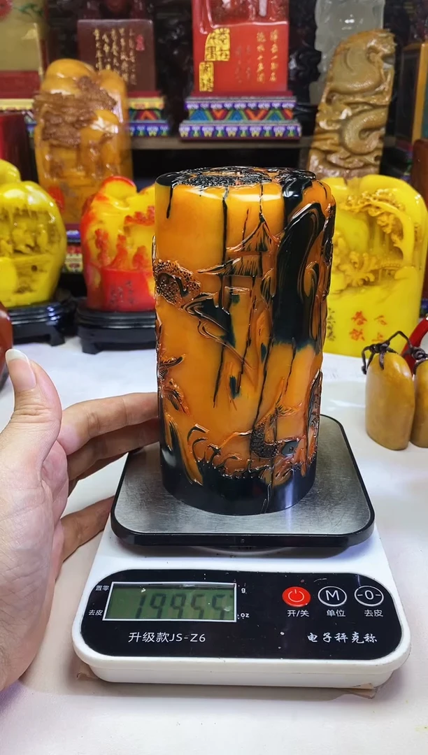 寿山石印石纯天然篆刻石料