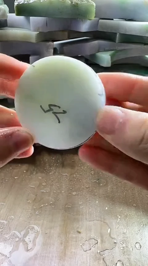 裸石翡翠缅甸翡翠A货花162