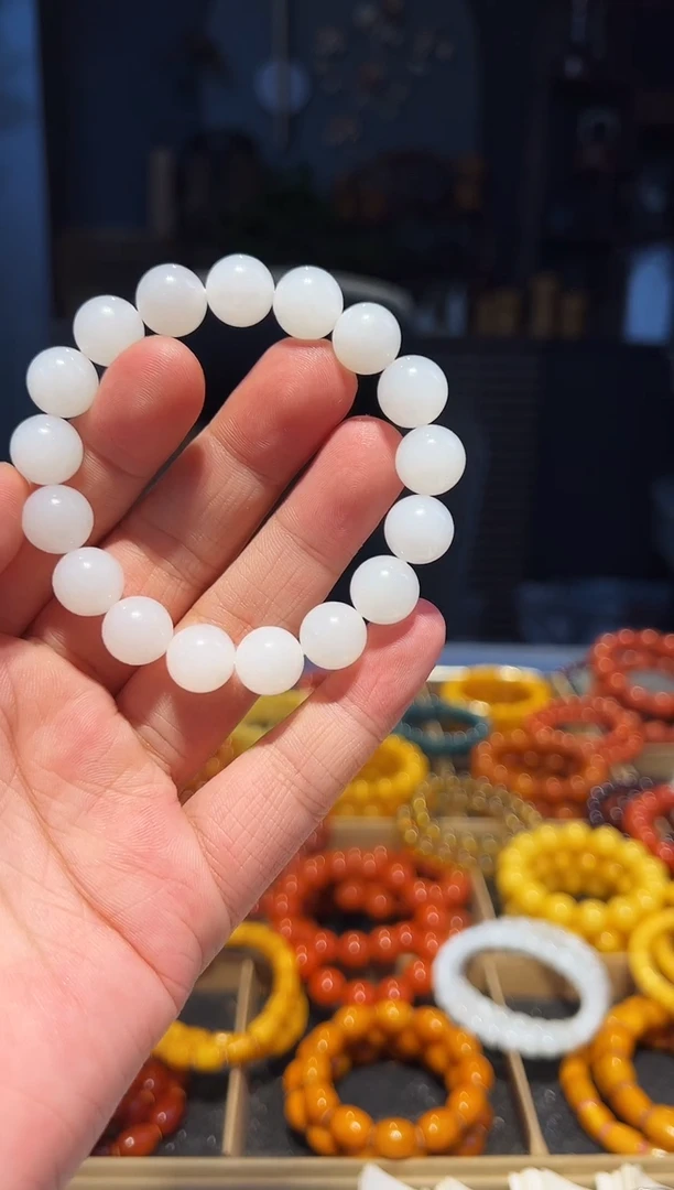 未镶嵌手串和田玉12+