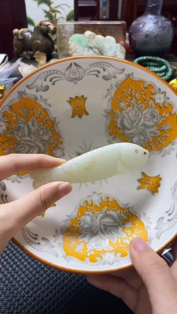 瓷片瓷片 瓷器 摆件 1个