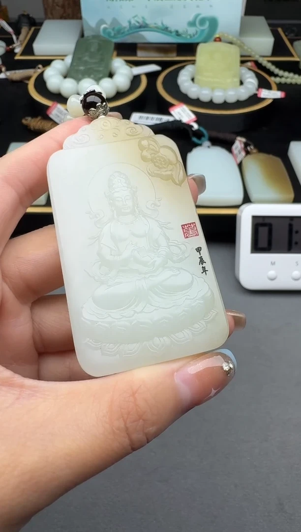 颈饰未镶嵌和田玉3