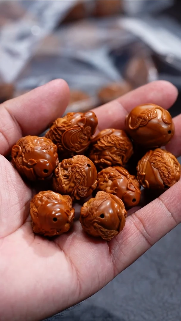 手串/手链橄榄核-****?苏工核雕