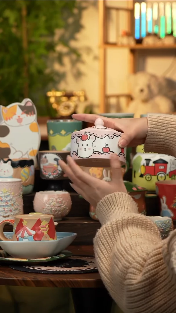 瓷片瓷A200景德镇原创手工陶瓷