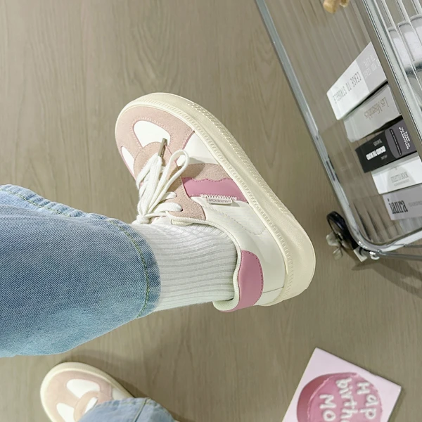 回力灰黑德训帆布鞋女2025新款百搭小白鞋厚底时尚学生韩版板鞋女