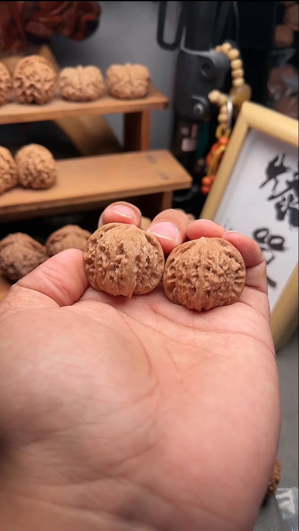 吊坠文玩核桃磨盘37