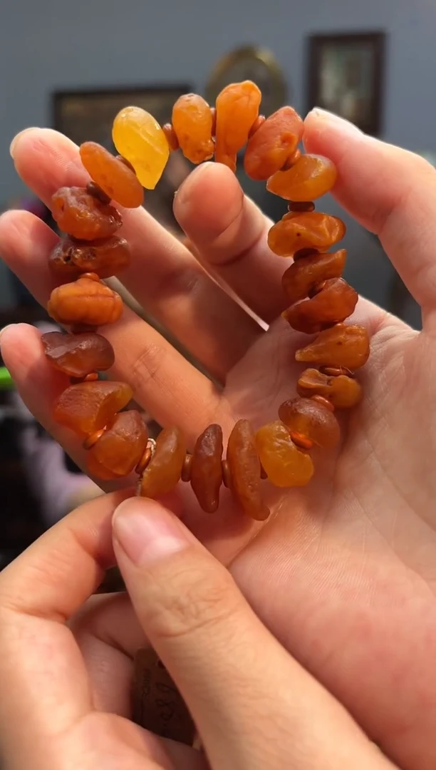 手串琥珀未镶嵌手串