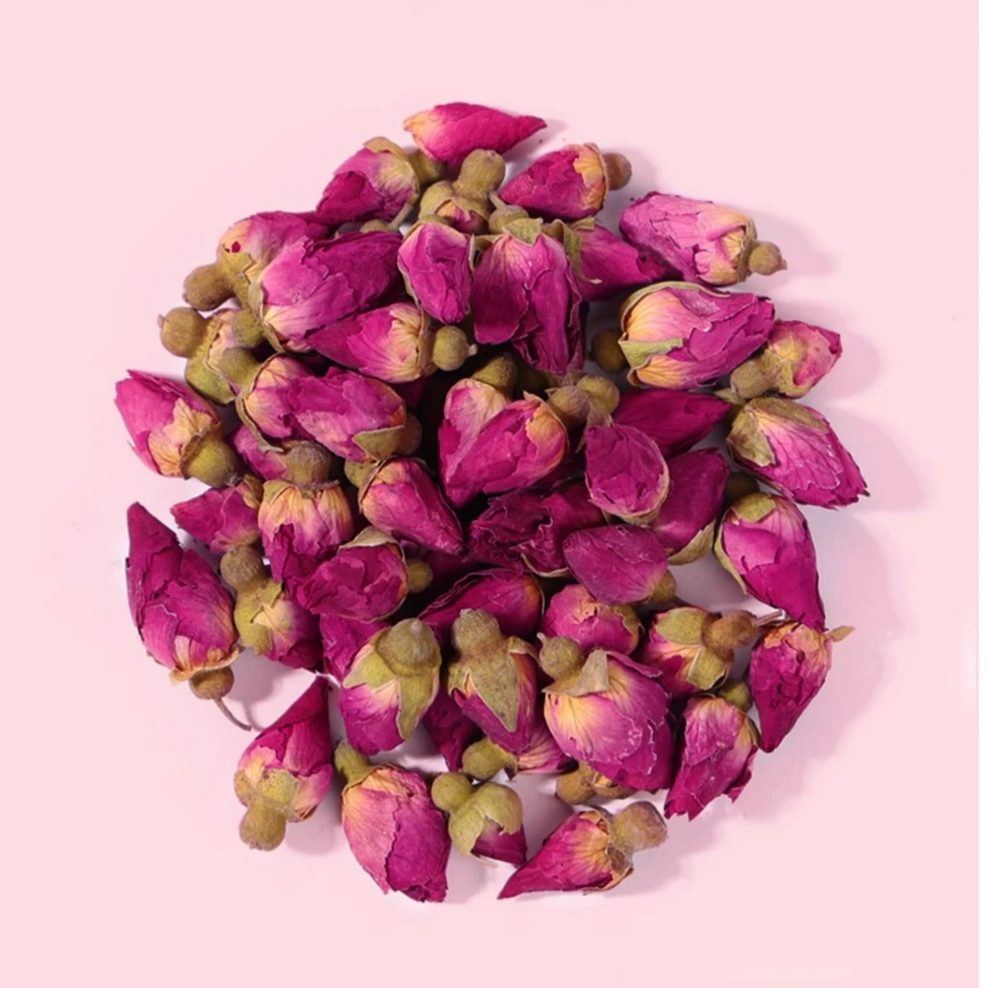 玫瑰花茶叶干玫瑰平阴玫瑰新货50g玫瑰花蕾，拍2发3，拍3发5