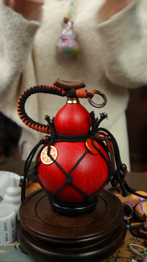 798号600ml左右非遗大漆酒葫芦