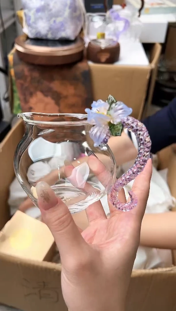 禾墨鸢岚茶海浅紫色