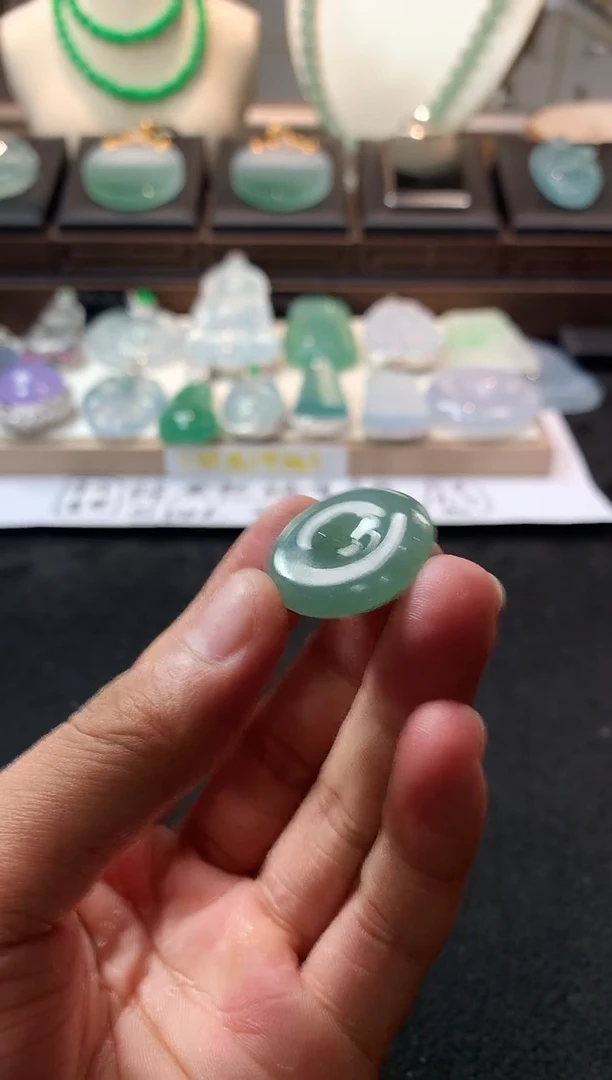 未镶嵌定制翡翠’  3906毛货不退不换
