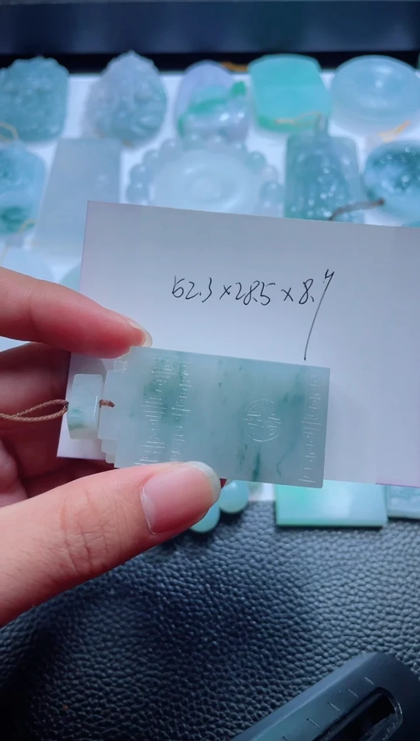 未镶嵌定制翡翠余*店铺名称 老六珠宝严选