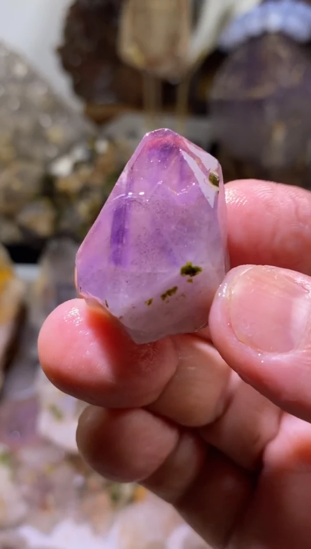 未镶嵌珠宝半成品水晶118号四川超七花园水晶