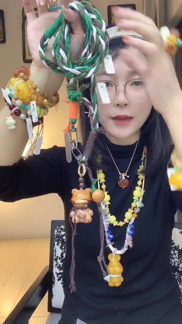 无铜合金大喜喜时尚穿搭饰品