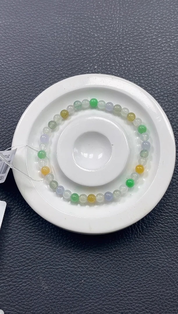 未镶嵌手串翡翠YM829 手串单圈