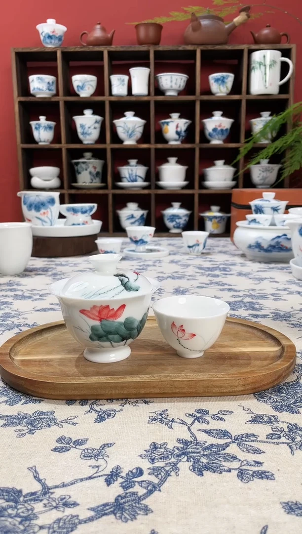 【闪购商品】盖碗/杯群芳斋闪购链接（以闪拍图片为准）